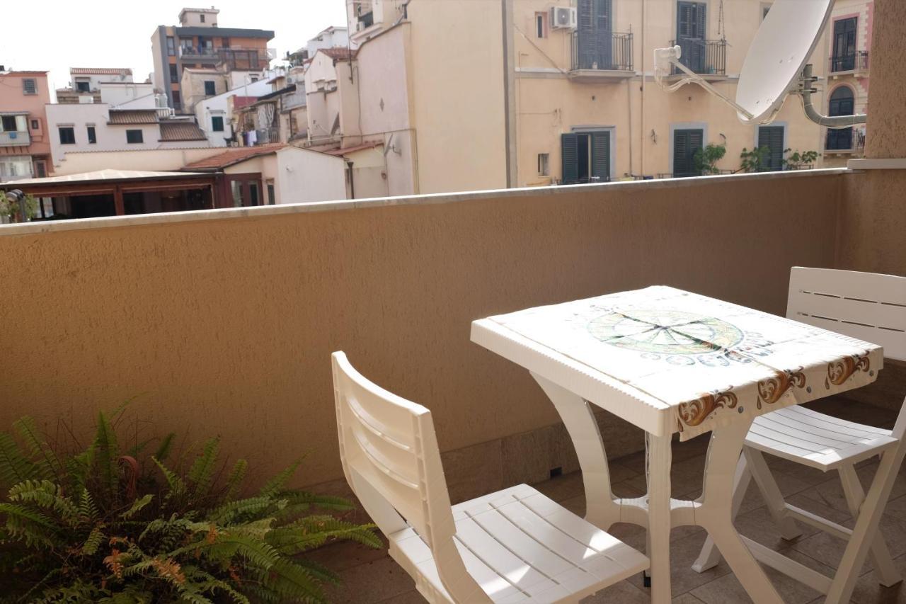 Palermo Old Style - Boutique Apartment With Terrace In Center City Exteriör bild
